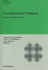 book Free boundary problems. Theory and applications