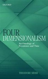 book Four-dimensionalism: an ontology of persistence and time