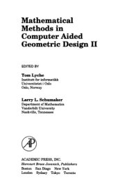 book Mathematical methods in computer aided geometric design 2