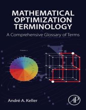 book Mathematical optimization terminology: a comprehensive glossary of terms