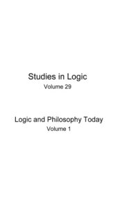 book Logic and philosophy today, vol.1