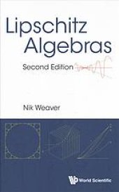 book Lipschitz algebras