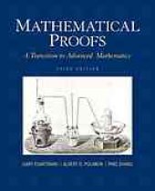 book Mathematical proofs: a transition to advanced mathematics