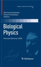 book Poincare seminar 2009: Biological physics