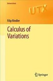 book Calculus of variations