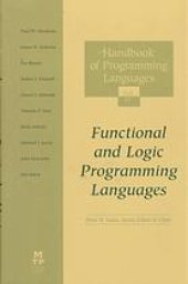 book History of programming languages, vol.4: Functional and logic programming languages