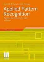 book Applied pattern recognition: algorithms and implementation in C++