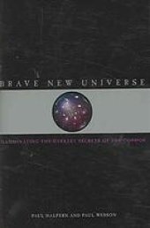 book Brave new universe: illuminating the darkest secrets of the cosmos