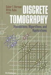 book Discrete tomography: foundations, algorithms, and applications