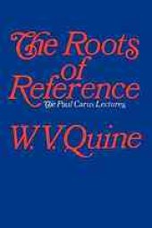 book The roots of reference