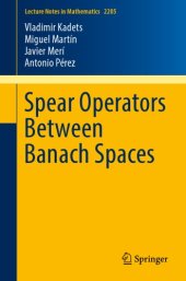 book Spear operators between Banach spaces