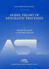 book Model theory of stochastic processes