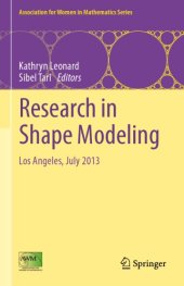 book Research in Shape Modeling: Los Angeles, July 2013