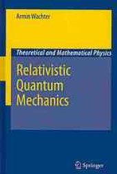 book Relativistic quantum mechanics