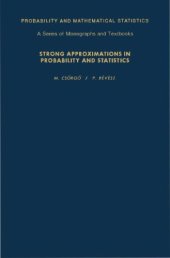 book Strong approximations in probability and statistics