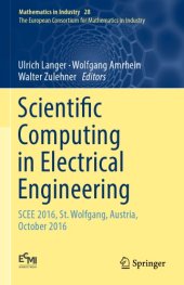 book Scientific Computing in Electrical Engineering: SCEE 2016, St. Wolfgang, Austria, October 2016