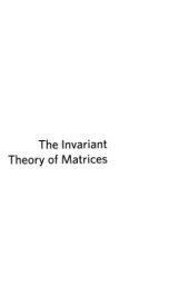 book The invariant theory of matrices