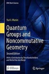 book Quantum groups and noncommutative geometry