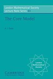 book The core model