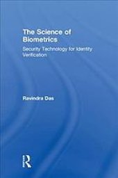 book The science of biometrics. Security technology for identity verification