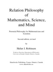 book Relation philosophy of mathematics, science, and mind: perennial philosophy for mathematicians and scientists