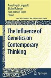 book The influence of genetics on contemporary thinking