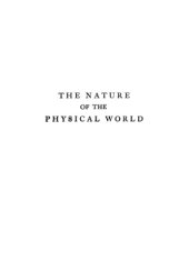 book The Nature of the Physical World: Gifford Lectures of 1927