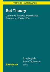 book Set theory. Centre de Recerca Matematica Barcelona, 2003-2004