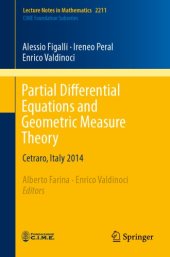 book Partial Differential Equations and Geometric Measure Theory: Cetraro, Italy 2014