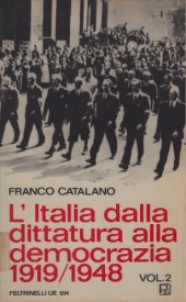 book L’Italia dalla dittatura alla democrazia. 1919-1948