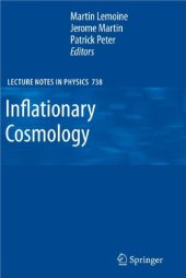 book Inflationary cosmology