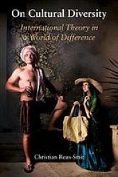 book On cultural diversity international theory in a world of difference