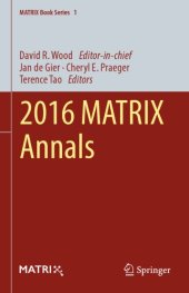 book 2016 MATRIX Annals