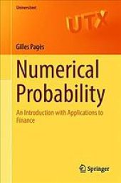 book Numerical probability : an introduction with applications to finance