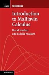 book Introduction to Malliavin calculus