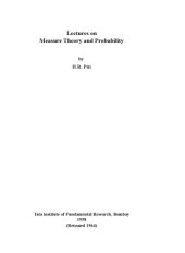 book Measure theory and probability