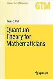 book Quantum theory for mathematicians