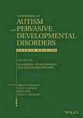 book Handbook of Autism and Pervasive Developmental Disorders, Volume 2, Assessment, Interventions, and Policy