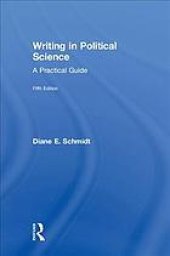 book Writing in Political Science : A Practical Guide.