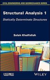 book Structural analysis volume 1 Statically Determinate Structures