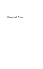 book Philosophical physics