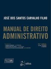 book Manual de Direito Administrativo