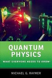 book Quantum physics: What everyone needs to know