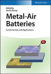 book Metal-air batteries : fundamentals and applications