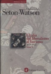 book L’Italia dal liberalismo al fascismo 1870-1925