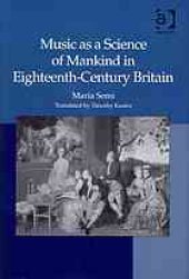 book Music as a science of mankind in eighteenth-century Britain