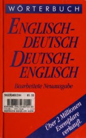 book Wörterbuch Englisch-Deutsch - Deutsch-Englisch