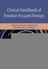 book Clinical handbook of emotion-focused therapy