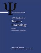 book APA handbook of trauma psychology : foundations in knowledge