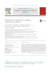 book Enumeration of idempotents in diagram semigroups and algebras